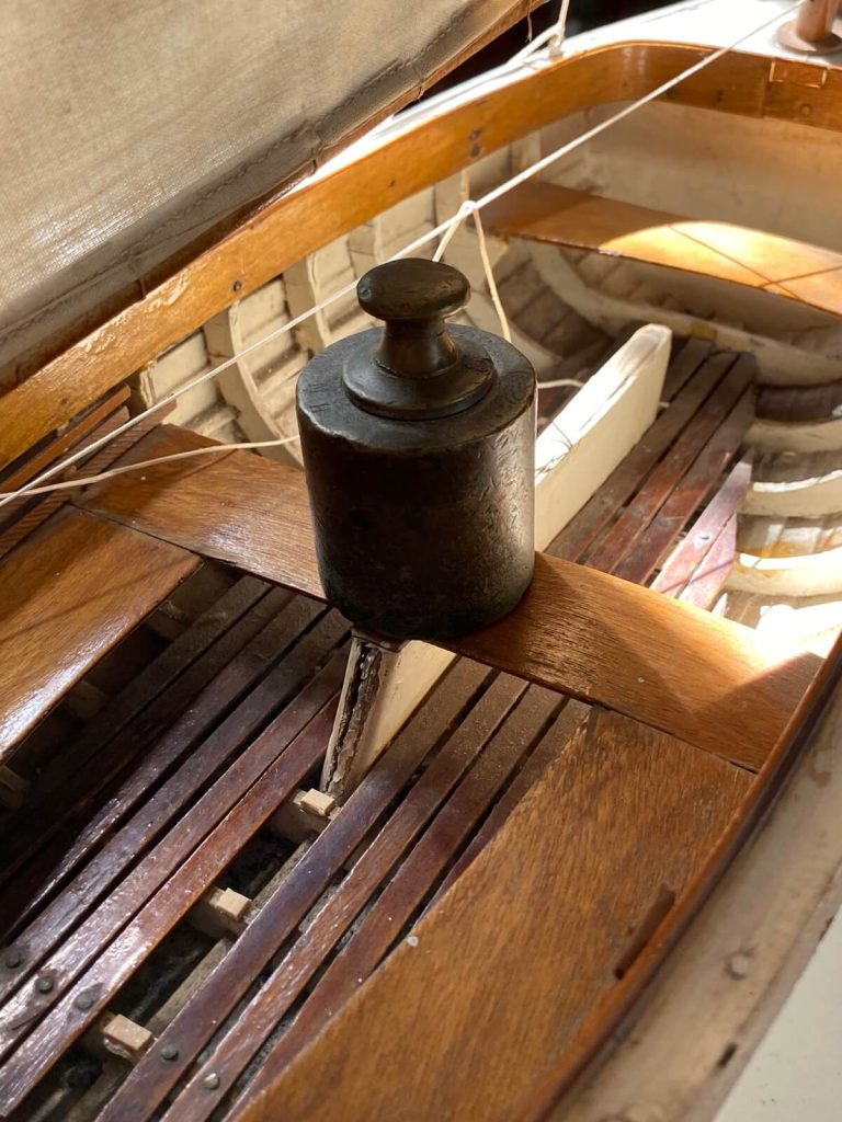 Pegué el asiento para